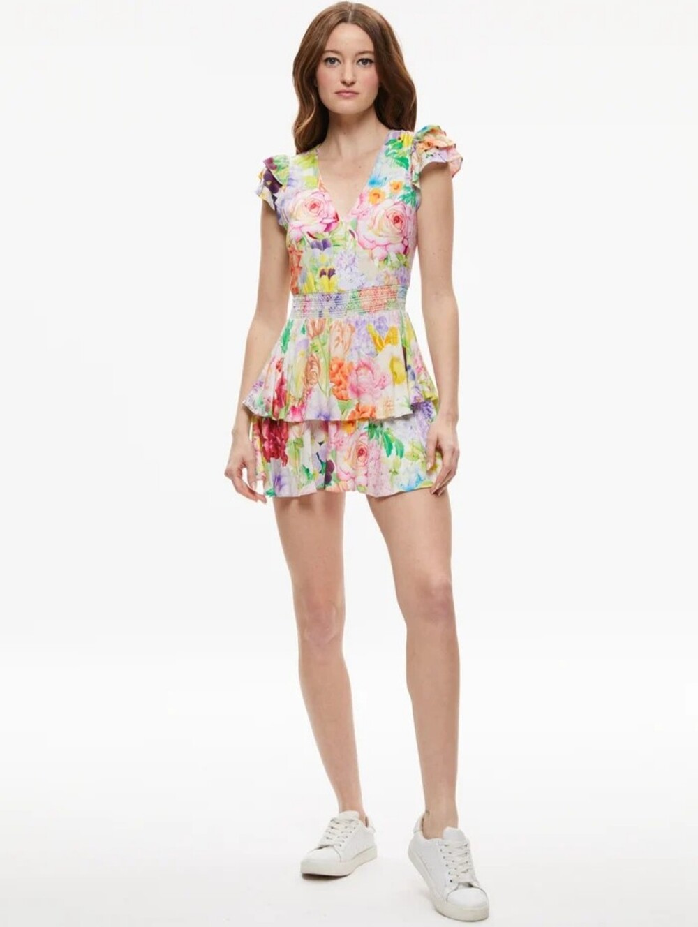 Alice+Oliva MARISKA RUFFLE ROMPER - Picture 3 of 6